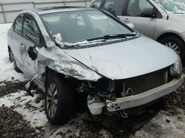 2HGFA1F82AH517650 - 2010 HONDA CIVIC EX SILVER photo 1