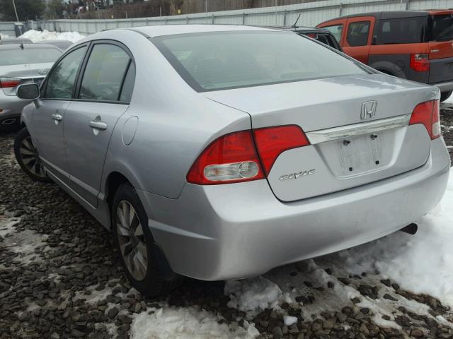 2HGFA1F82AH517650 - 2010 HONDA CIVIC EX 银色 照片 3