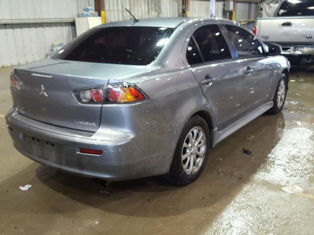 JA32U2FU3EU020549 - 2014 MITSUBISHI LANCER ES/ GRAY photo 4