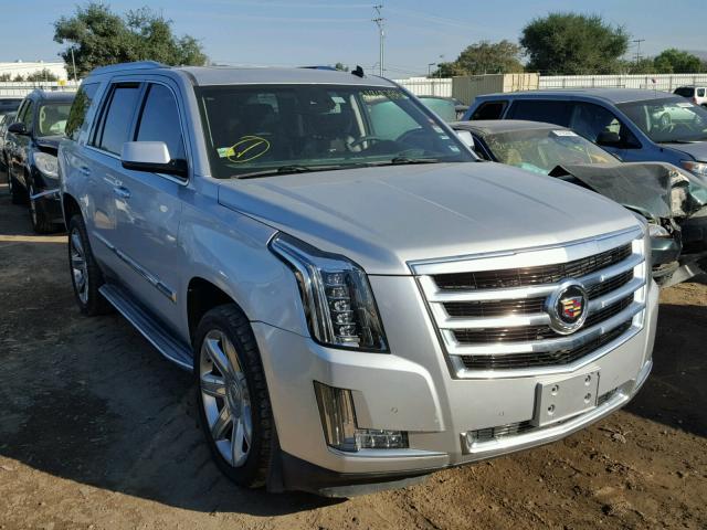 1GYS3BKJ9FR214291 - 2015 CADILLAC ESCALADE L SILVER photo 1