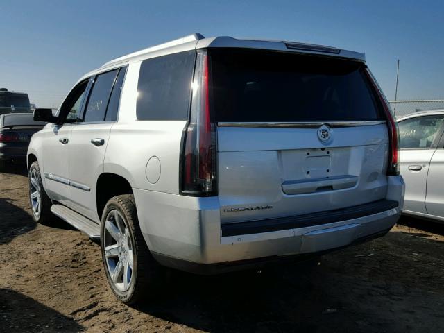 1GYS3BKJ9FR214291 - 2015 CADILLAC ESCALADE L SILVER photo 3