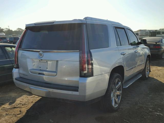 1GYS3BKJ9FR214291 - 2015 CADILLAC ESCALADE L SILVER photo 4