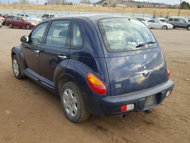 3C4FY58B55T514460 - 2005 CHRYSLER PT CRUISER BLUE photo 3