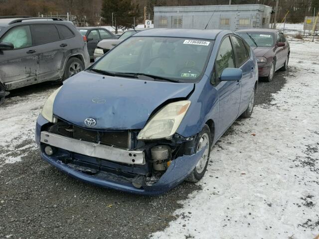 JTDKB20UX40010834 - 2004 TOYOTA PRIUS BLUE photo 2