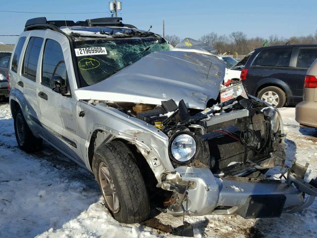 1J4GL38K34W251993 - 2004 JEEP LIBERTY RE SILVER photo 1