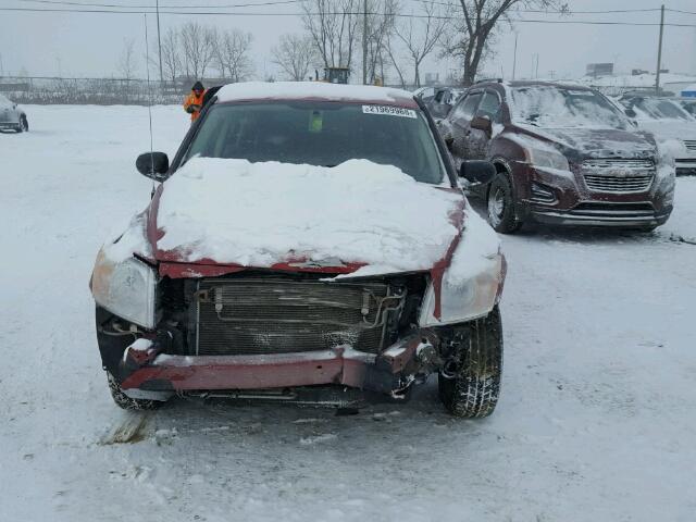 1B3HB28B37D524200 - 2007 DODGE CALIBER RED photo 9