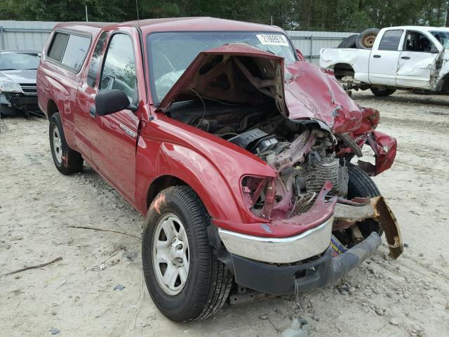 5TEVL52N54Z465950 - 2004 TOYOTA TACOMA XTR MAROON photo 1