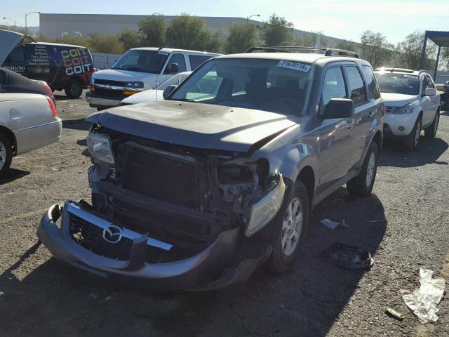 4F2CZ02Z38KM21175 - 2008 MAZDA TRIBUTE I SILVER photo 2