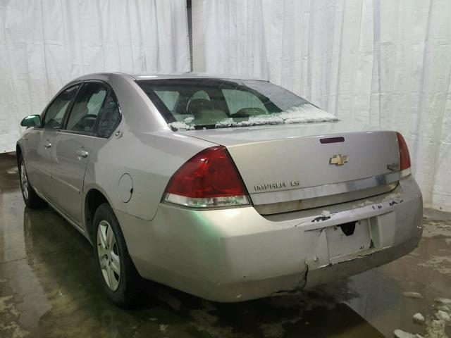 2G1WB58K569187072 - 2006 CHEVROLET IMPALA LS SILVER photo 3