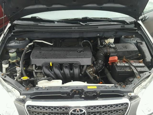 2T1BR30E86C644694 - 2006 TOYOTA COROLLA CE GRAY photo 7