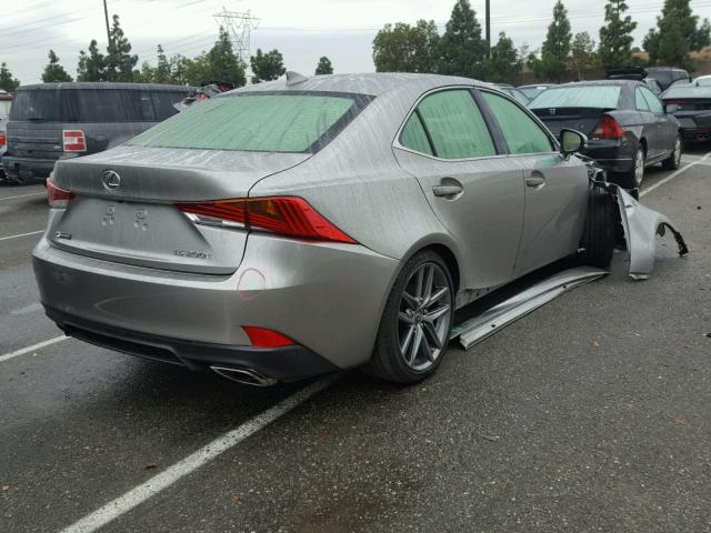 JTHBA1D25H5046217 - 2017 LEXUS IS 200T GRAY photo 4