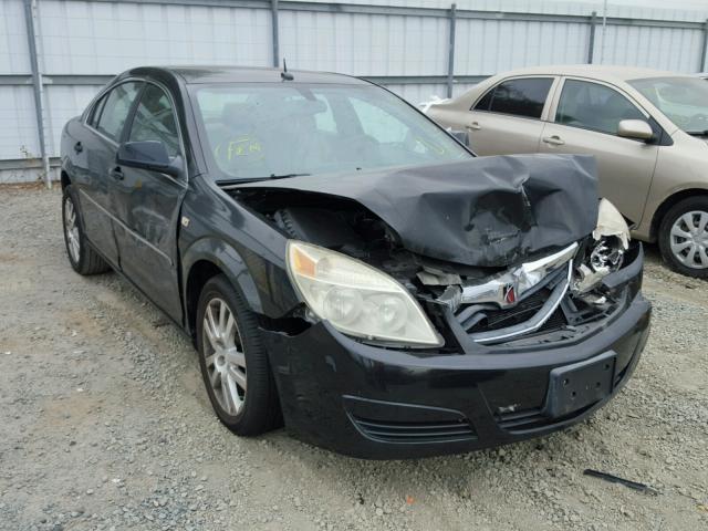 1G8ZS57N27F202372 - 2007 SATURN AURA XE BLACK photo 1