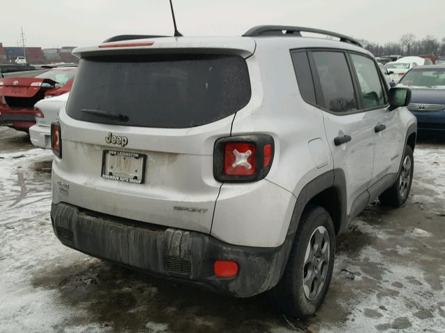 ZACCJBAB7HPF27576 - 2017 JEEP RENEGADE S 白色 照片 4