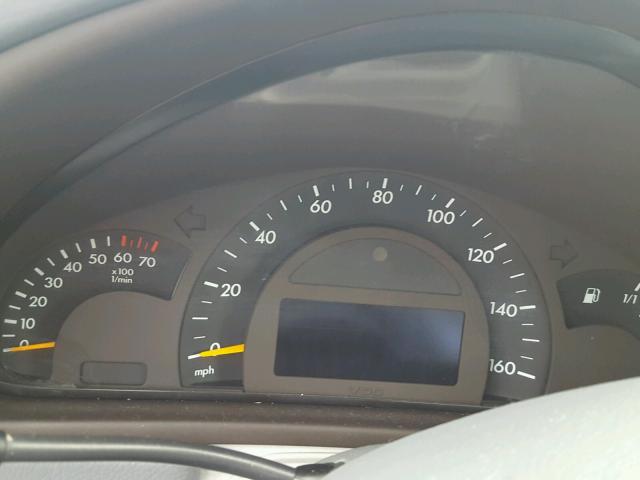 WDBRF81J54F542336 - 2004 MERCEDES-BENZ C 240 4MAT SILVER photo 8