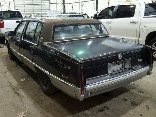 1G6CB5155K4371863 - 1989 CADILLAC FLEETWOOD BROWN photo 3