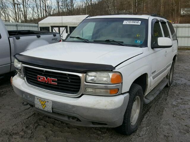 1GKEK13V1YJ141845 - 2000 GMC YUKON WHITE photo 2