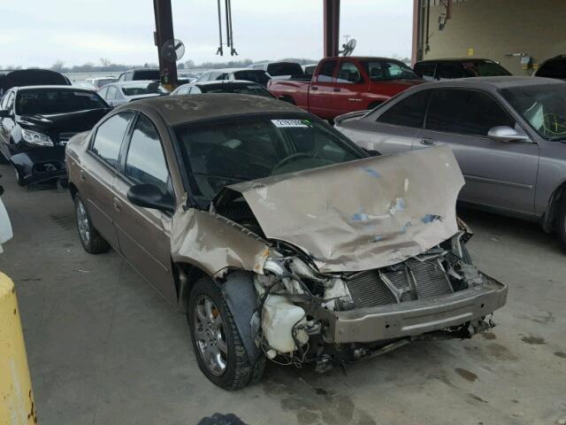 1B3ES46C81D133772 - 2001 DODGE NEON SE BEIGE photo 1