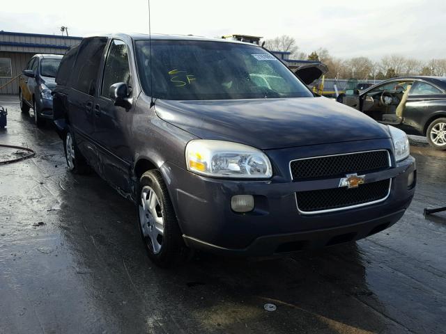 1GNDV23W48D182893 - 2008 CHEVROLET UPLANDER L CHARCOAL photo 1