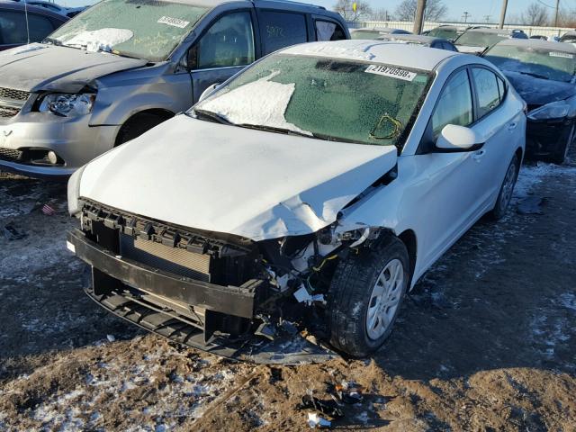 5NPD74LF9HH149347 - 2017 HYUNDAI ELANTRA SE WHITE photo 2