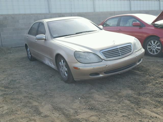 WDBNG75J92A238355 - 2002 MERCEDES-BENZ S 500 GOLD photo 1