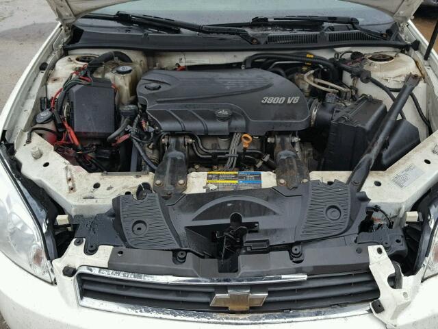 2G1WS57M991292378 - 2009 CHEVROLET IMPALA POL WHITE photo 7