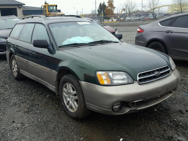 4S3BH675217601053 - 2001 SUBARU LEGACY OUT GREEN photo 1