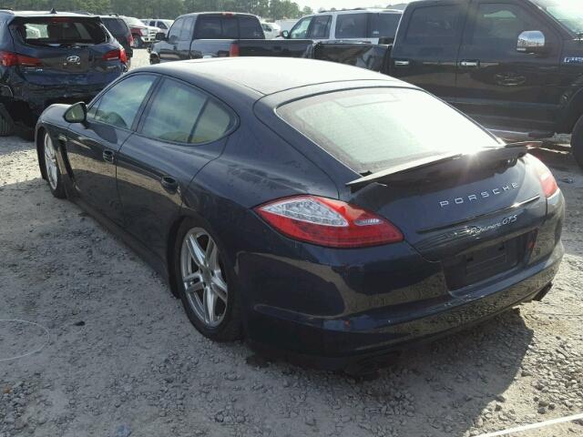 WP0AF2A78DL076788 - 2013 PORSCHE PANAMERA G BLUE photo 3