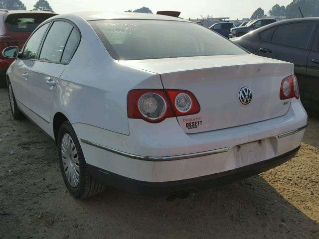 WVWAK73C86P185525 - 2006 VOLKSWAGEN PASSAT 2.0 WHITE photo 3