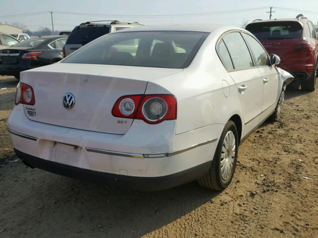 WVWAK73C86P185525 - 2006 VOLKSWAGEN PASSAT 2.0 WHITE photo 4