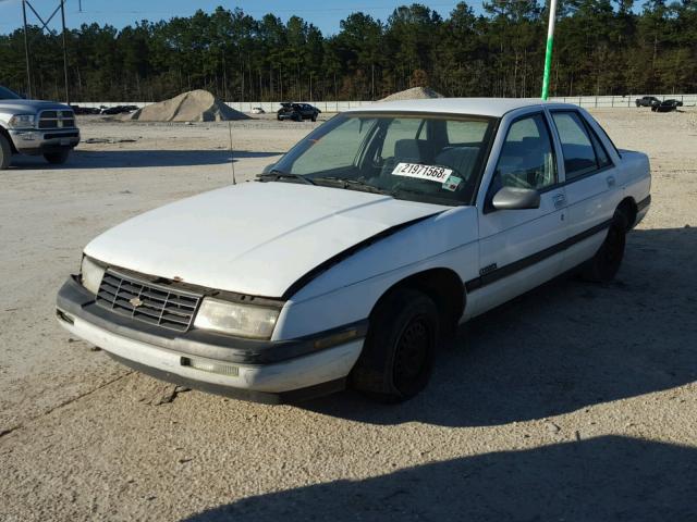 1G1LT5110JE513237 - 1988 CHEVROLET CORSICA WHITE photo 2