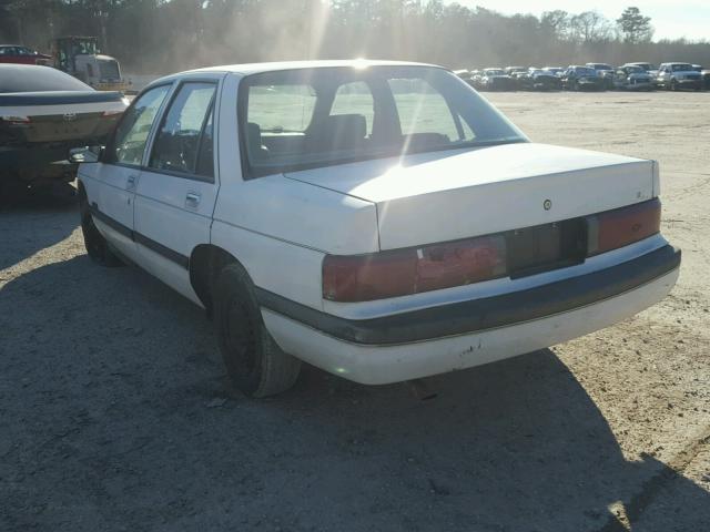 1G1LT5110JE513237 - 1988 CHEVROLET CORSICA WHITE photo 3