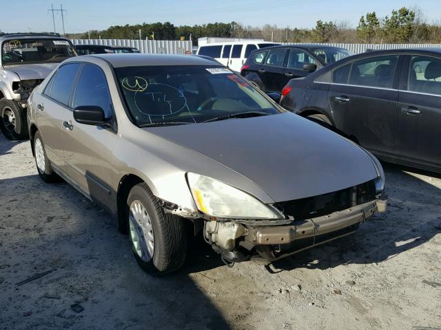 1HGCM56183A078203 - 2003 HONDA ACCORD DX BEIGE photo 1