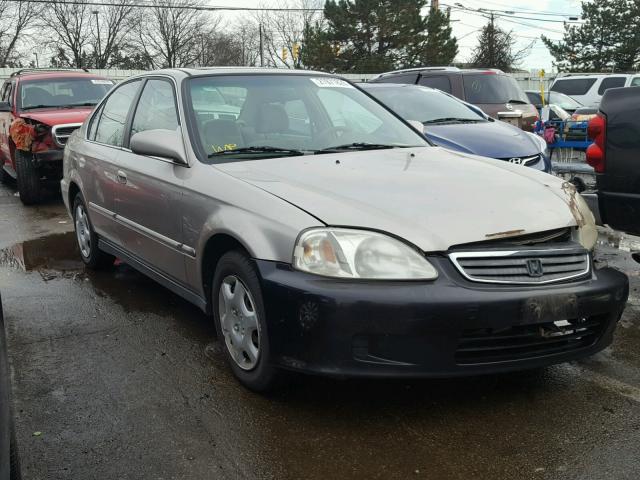 1HGEJ864XYL025317 - 2000 HONDA CIVIC EX BEIGE photo 1