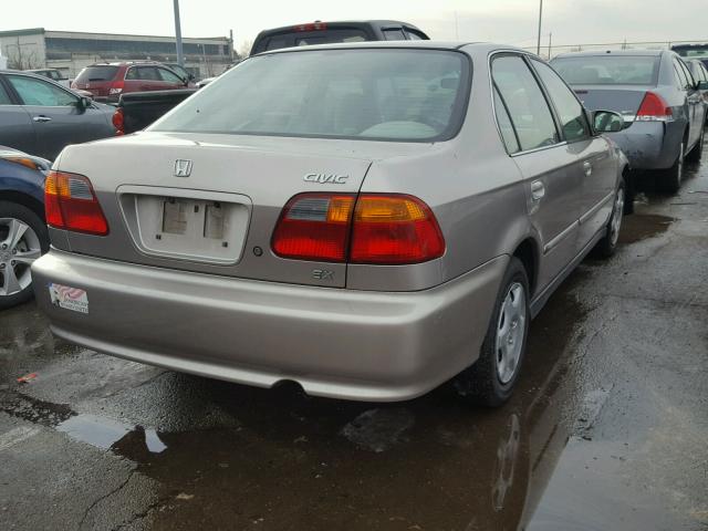 1HGEJ864XYL025317 - 2000 HONDA CIVIC EX 米色 照片 4