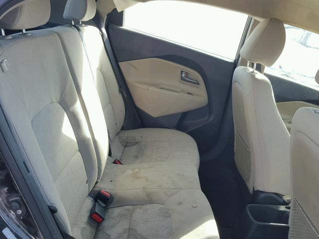 KNADM5A34D6274295 - 2013 KIA RIO LX Սև լուսանկար 6