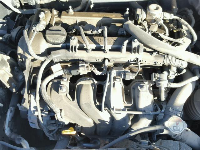 KNADM5A34D6274295 - 2013 KIA RIO LX Սև լուսանկար 7