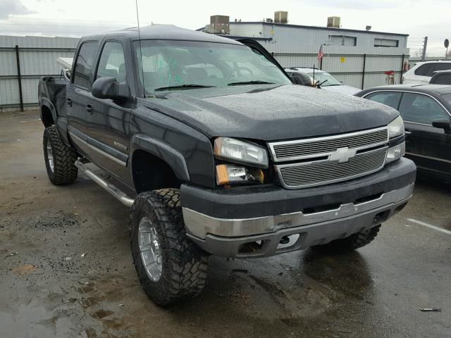 1GCHK23U35F805115 - 2005 CHEVROLET SILVERADO GRAY photo 1