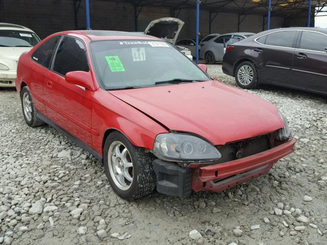 1HGEJ8249YL059335 - 2000 HONDA CIVIC EX RED photo 1