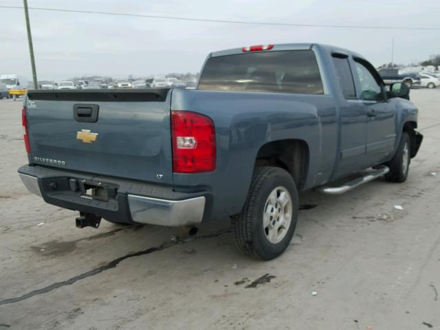 1GCEC19J98Z148217 - 2008 CHEVROLET SILVERADO BLUE photo 4