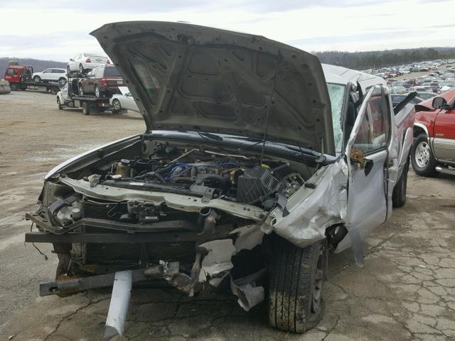 1N6ED29X54C450024 - 2004 NISSAN FRONTIER C SILVER photo 9