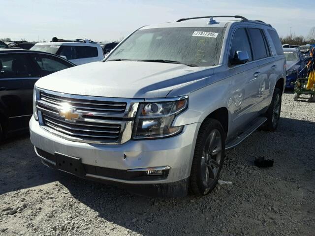 1GNSCCKC5FR624414 - 2015 CHEVROLET TAHOE C150 SILVER photo 2