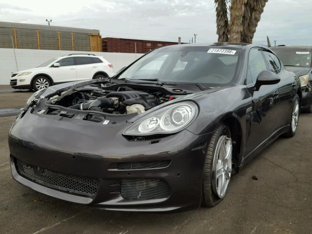 WP0AA2A79BL011539 - 2011 PORSCHE PANAMERA 2 BLACK photo 2