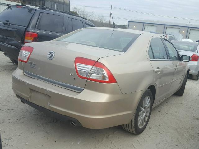 3MEHM08148R654420 - 2008 MERCURY MILAN PREM GOLD photo 4