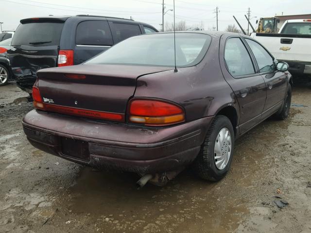 1B3EJ46XXTN277858 - 1996 DODGE STRATUS TWO TONE photo 4