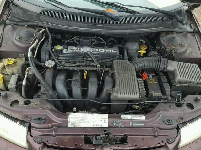 1B3EJ46XXTN277858 - 1996 DODGE STRATUS TWO TONE photo 7