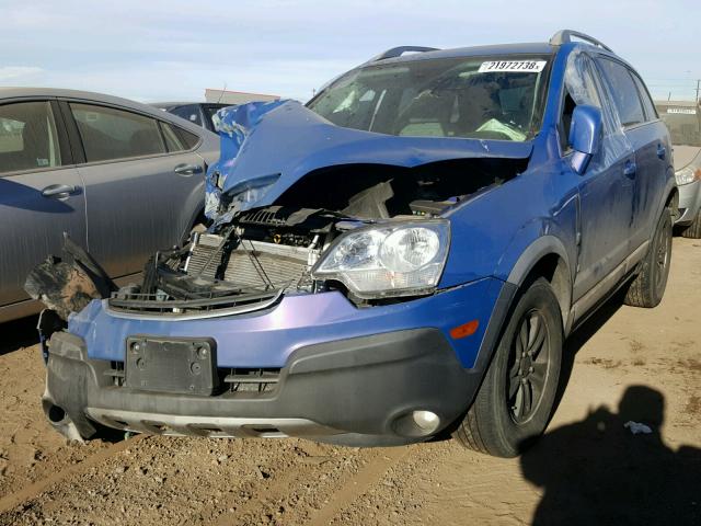 3GSDL43N08S542022 - 2008 SATURN VUE XE BLUE photo 2