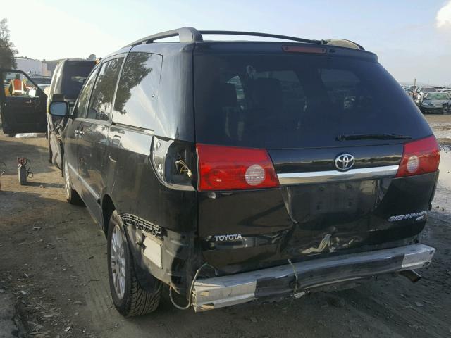 5TDDK4CC5AS030313 - 2010 TOYOTA SIENNA XLE BLACK photo 3