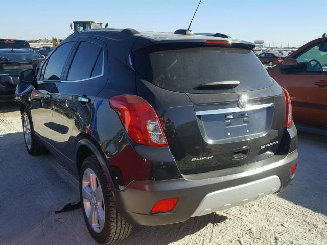 KL4CJBSB0FB256957 - 2015 BUICK ENCORE CON GRAY photo 3