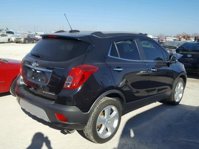 KL4CJBSB0FB256957 - 2015 BUICK ENCORE CON GRAY photo 4