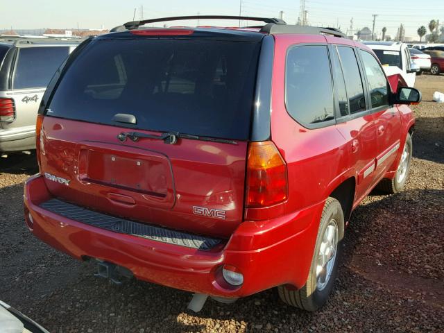 1GKDS13S032308295 - 2003 GMC ENVOY RED photo 4